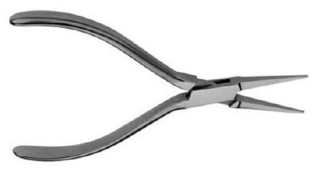 V. Mueller V. Mueller Needle Nose Pliers - Needle-Nose Plier, Long, Jaw Tip, 2 mm, 6" - OS3075