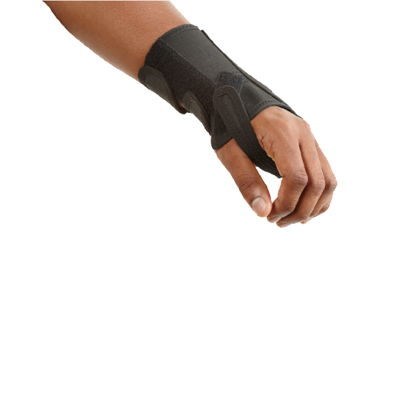 Breg Wrist Guards - Black Wrist Support, Right, Size M - 203914