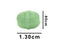 Bel-Art Rare Earth Magnetic Octagon Stirring Bars - Spinbar Rare Earth PTFE Octagon Magnetic Stirring Bar, 1.30 x 0.95 cm, Green - F37102-1238
