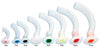SunMed Color-Coded Guedel Airways - Disposable Guedel Oral Airway, Blue, Infant, 50 mm - 1-1521-10