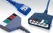 Conmed Electrosurgical Cables - FSR Series Safety 3-Lead Electrosurgery Cable - FSR1311