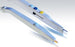 Conmed Electrosurgical Pencils - Angled 45° ABC Pencil, Foot Switching, Disposable - 130345