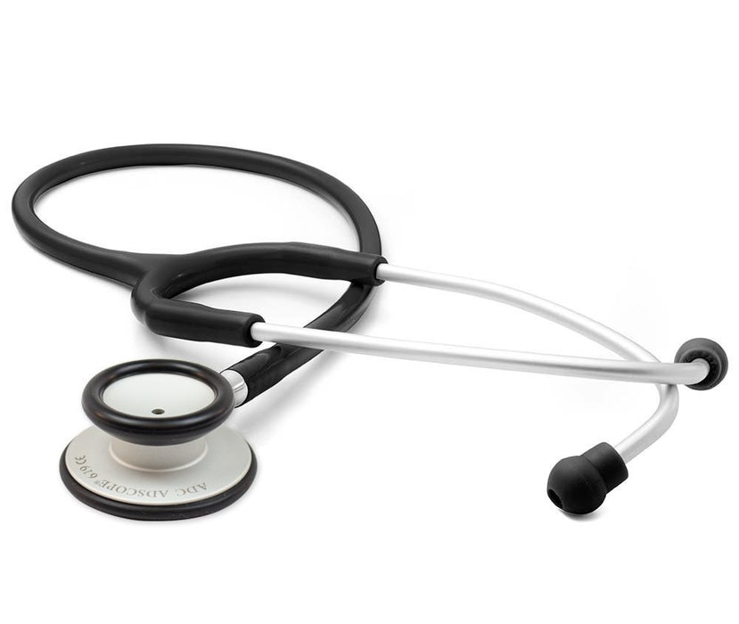 ADC Adscope-lite 619 Stethoscopes - STETHOSCOPE, ADSCOPE-LITE, BLACK - 619BK