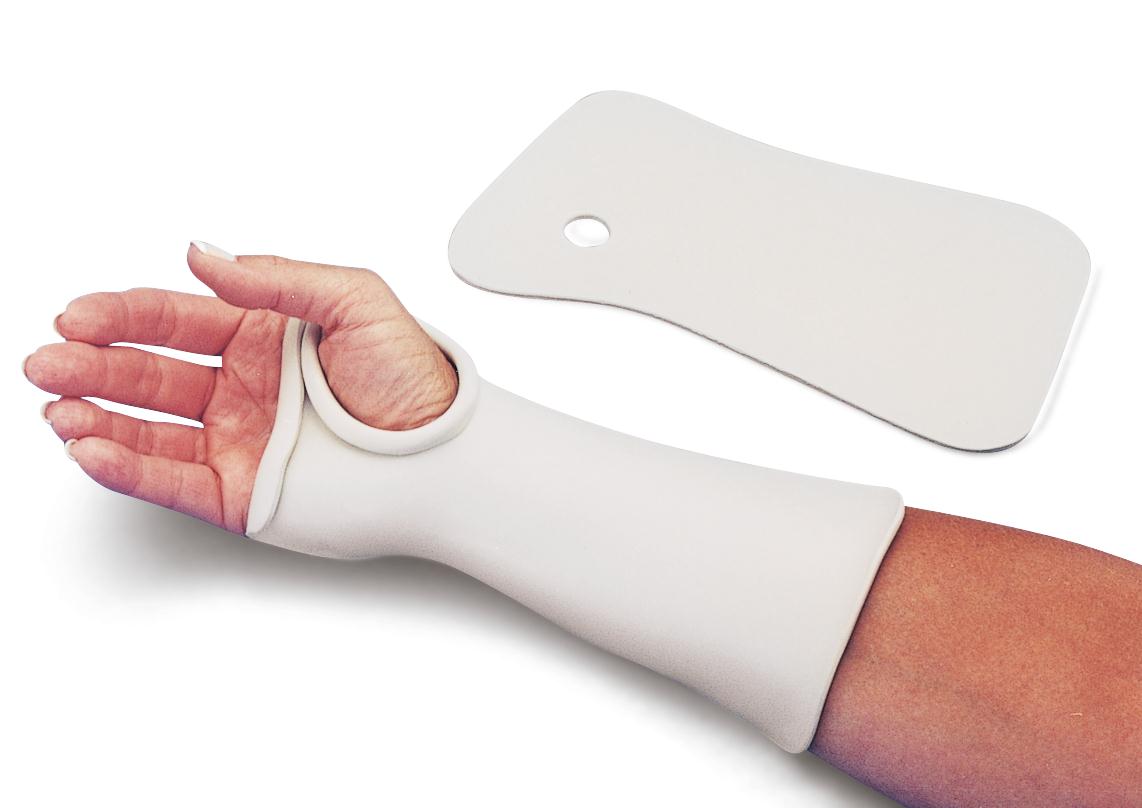 Chesapeake Medical Thumb Hole Wrist Cock-Up Splint - BLANK, THH WR CU-1/8 INFIN / PF / L - CM500-3-73