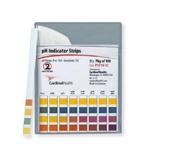 Cardinal Health pH Indicator Strips - pH Indicator Strip, 6.8 - 7.7 pH Range - P1119-24