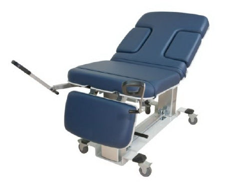 Oakworks Multispecialty Ultrasound Tables - Ultrasound Table, 4 Motion, Multifunctional Hand and Foot Control, 30" Width, 550 lb. Capacity, Ruby - 61803-T08