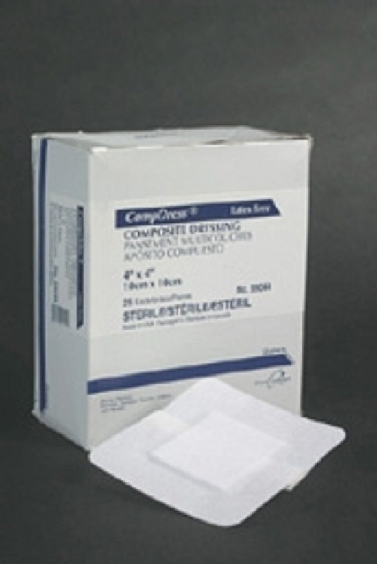 Derma Sciences CompDress Adhesive Island Wound Dressings CompDress A