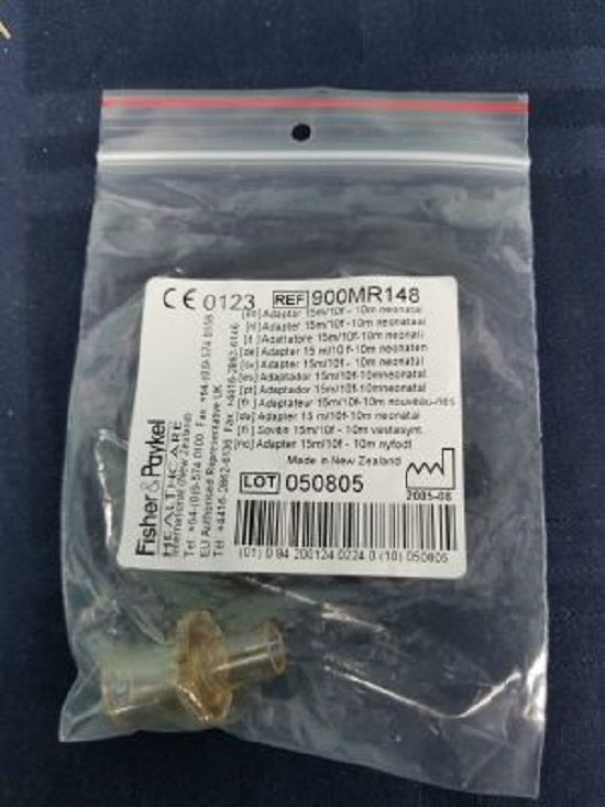 Fisher Paykel Heater Wire Adaptors - Hose Adapter, 10mmm to 15mmf/10mmf - 900MR148