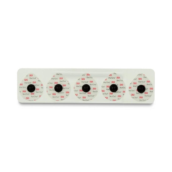 3M Red Dot ECG Monitoring Electrodes - 3M Red Dot Soft-Cloth Monitoring Electrodes with Solid Gel Conductive Column, Without Abrader, Not Radiolucent - 2238-5