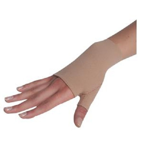 Juzo Soft Gauntlet with Thumb Stub Large, 8-1/4" to 9-1/8" 20 to 30 mmHg Compression