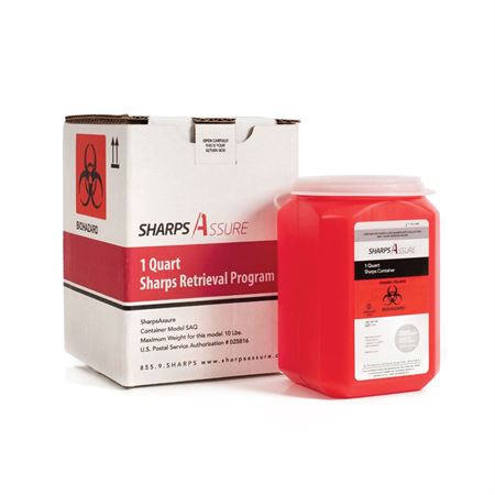 Sharps Retrieval Program 1qt — Grayline Medical