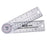 North Coast Medical Baseline Plastic Goniometer - Rulongmeter Style