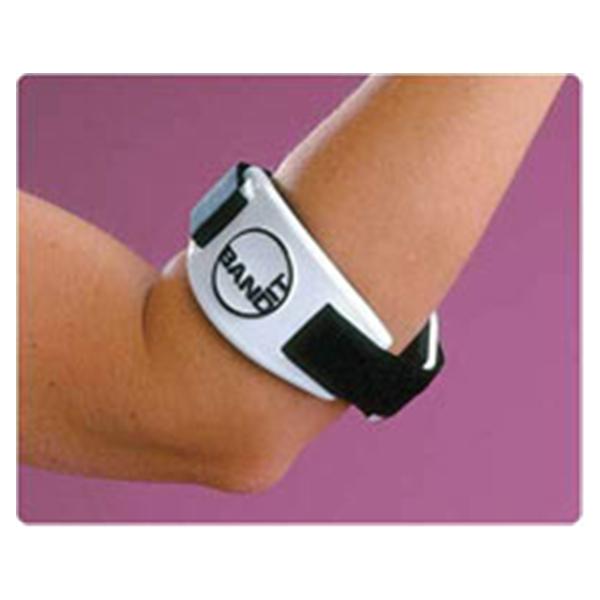 Patterson Med(Sammons Preston) Armband Therapeutic BandIT Adult Tennis Elbow Black/White Each