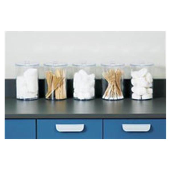 Clinton Industries Jar Sundry 4-3/8x6-1/2" Clear Plastic 5/Pk