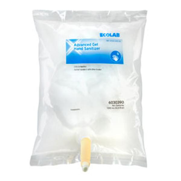 Ecolabs/Huntington Med Hand Sanitizer Gel EcoLab 1000 mL Refill 10/Ca