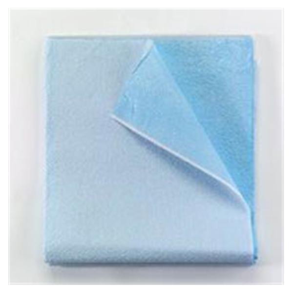 Tidi Products  Drape Sheet Equipment 40 in x 60 in Blue 1 Ply T/P 100/CA
