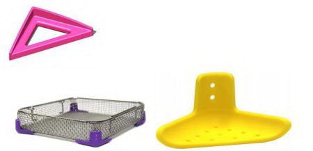 Healthmark Silicone Corner Hugs - PROTECTOR, CORNER, SILICONE, PURPLE, 4EA / PK - 50062