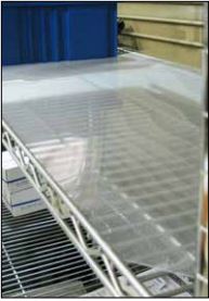 Healthmark Industries Shelf Mats - Shelf Insert, 18" x 60", Clear - SM1860CL
