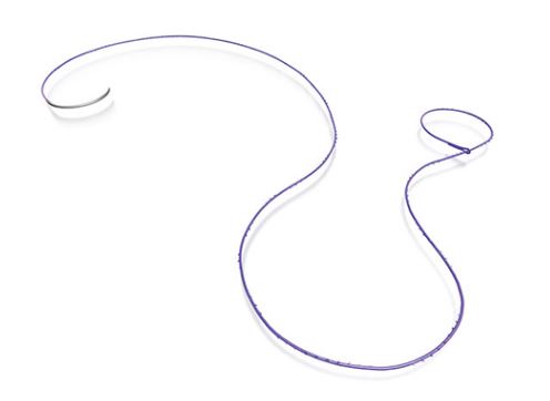 Ethicon Stratafix Spiral PDS Plus Sutures - Stratafix Spiral PDS Plus Half-Circle Suture, Taper Point, UR-6, Violet, Size 2-0, 12" L - SXPP1B419