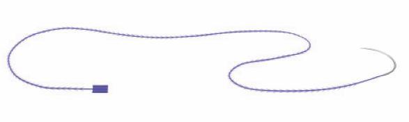 Ethicon STRATAFIX Knotless Tissue Control Devices - Stratafix Circle Suture, Reverse Cut, 24 mm - SXPP1A100