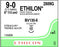 Ethicon Ethilon Taper Point Sutures - Ethilon Monofilament Suture, Black, 5", Size 9/0, BV130-5 Needle - 2809G