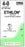 Ethicon D-Special Sutures - D-Special Ethilon Suture, Clear Monofilament, Size 4-0, 18", with RB-1 Needle - D9965