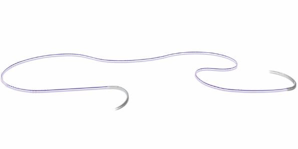 Ethicon Stratafix Knotless Tissue Control Devices - Stratafix Spiral PDO Suture, Violet, Size 2-0, 14 cm x 14 cm, with Double Armed FS Needles, 26 mm - SXPD2B418