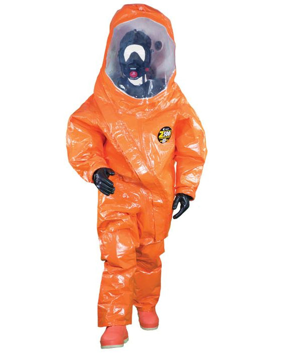 Kappler Zytron 500 Chemical Protection Suits - Zytron 500 Vapor Encapsulating Chemical Protection Suit, Orange, Size LG / XL - Z5H583OR-LGXL