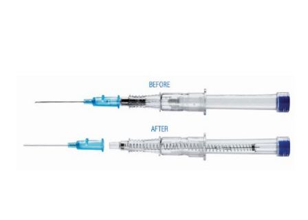 Retractable Tech VanishPoint IV Catheters - VanishPoint Radiopaque PUR ...