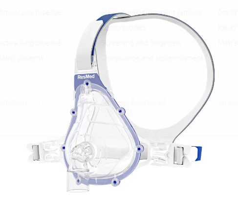 ResMed Inc Accucare Face Masks - Accucare Face Masks, F1-1, Full, Size M - RM 21965