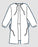 Kappler ProVent 7000 Wrap-Around Gowns - Provent 7000 Wrap Gown, White, Size L - LS101WHLG