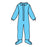 Kappler Provent Plus Coveralls - COVERALL, PROVENT PLUS, LONGNECK, LG / XL - PPH439BULGXL99