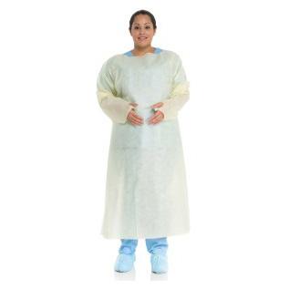 Halyard Health Over-The-Head Isolation Gowns - GOWN, ISOLATION, LT WT, XL, YELLOW, VA ONLY - 50692