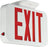 Hubbell Inc Illuminated Exit / Emergency Signs - Emergency / Exit Sign Light, White with Red Letter - 93041415