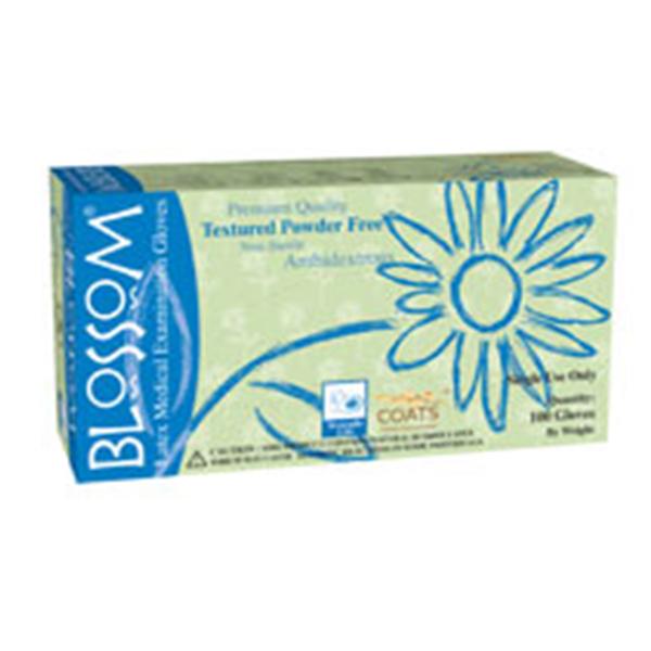 Blossom/Mexpo Gloves Exam Blossom COATS Powder-Free Latex XS Light Green 100/Bx, 10 BX/CA (BM 68895)