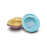 Medegen Medical Products Bath Sitz Polypropylene Turquoise With 2L Bag/60" Tubing 10/Ca
