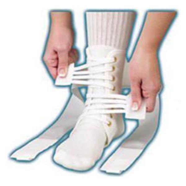 Medical Specialties Brace ASO Speed Lacer Ankle Nylon Black Size 2X-Large Ea