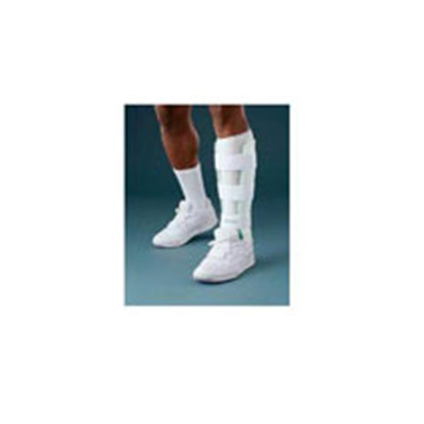 Aircast Brace Stirrup Aircast Adult Leg Plstc White Size Standard Left Ea