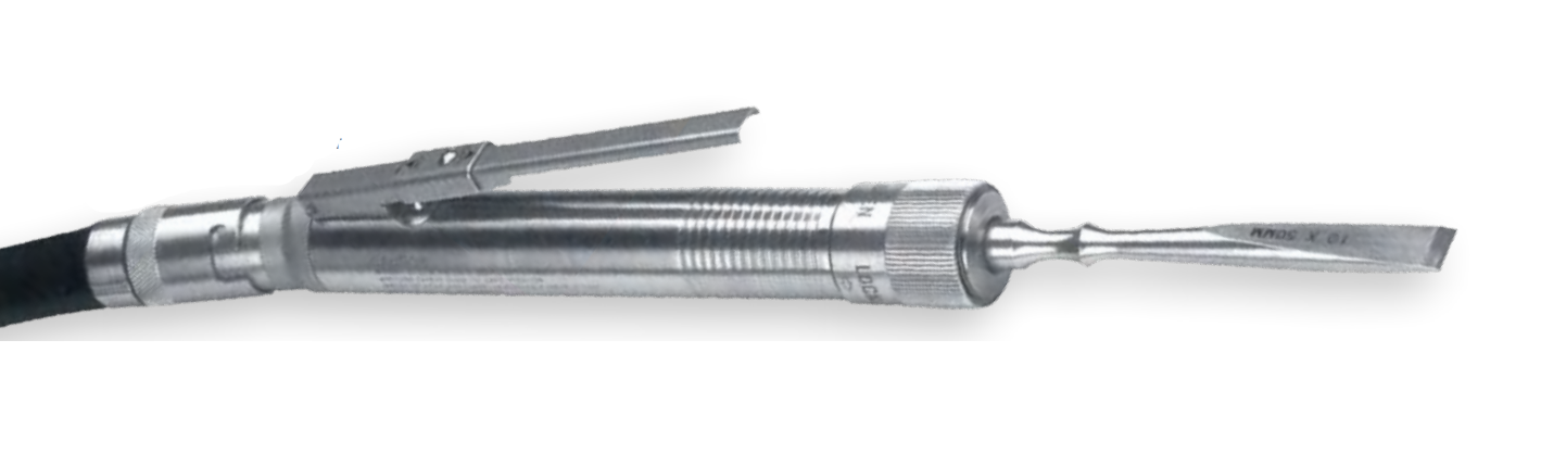 MicroAire Surgical Osteotomes - Osteotome Blade, Curved, 80 mm x 6 mm - 2500-316