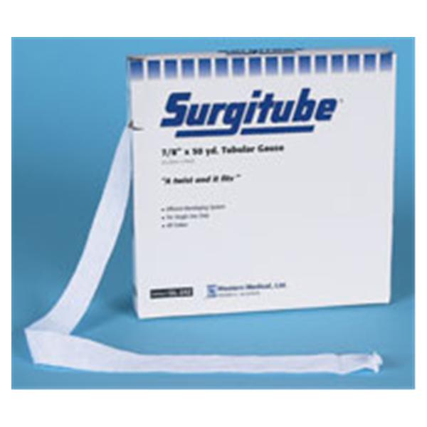 Integra LifeSciences  Bandage Surgitube 2"x50yd Gauze Cotton Size 5P White LF NS Ea