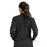 Medline Women's Bomber Jacket - Women's Bomber Jacket with Welt Pocket and Zipper, Black, 2X Large - 2543BLKXXL