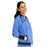 Medline Women's Bomber Jacket - Women's Bomber Jacket with Welt Pocket and Zipper, Ceil, Extra Large - 2543CBLXL