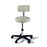 Midmark oration Stool Exam Ritter Value Series DstyBl 5 Lg/Cstr Bckrst Blk BS Ea