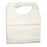 Dynarex Paper / Poly Lap Bibs with Ties - BIB, LAP, PAPER, 16X33, W/TIES, ADULT, DISP - 4405