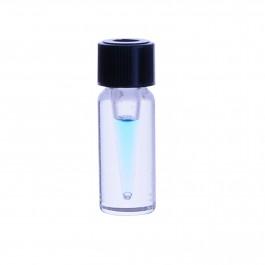 DWK Wheaton V Vial with Open-Top Screw Cap: Clear - VIAL, GLASS, CLR, CON-V, O / T CAP, 3ML - W986287NG