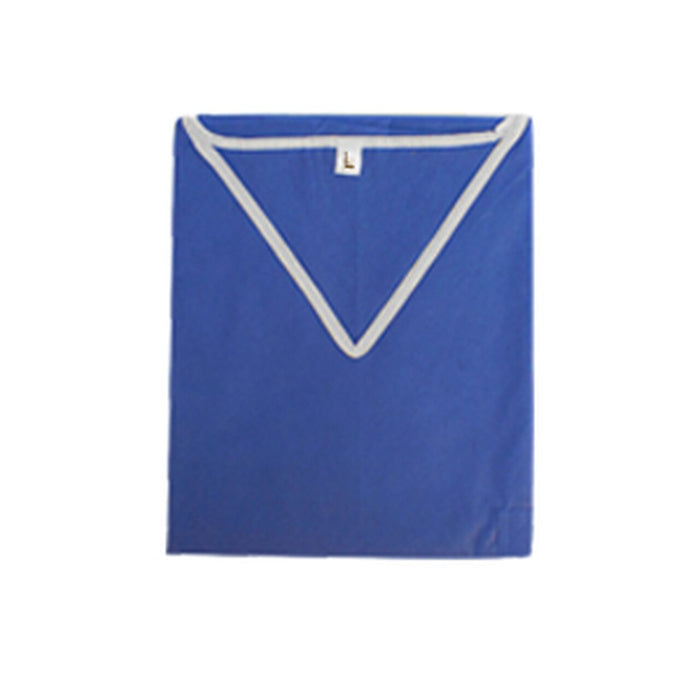 Dynarex Corporation Dynarex Disposable V-Neck Scrub Shirts - Disposable V-Neck Scrub Shirt, Light Blue, Size L - 1957