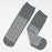 Dynarex Double Sided Slipper Socks - Double-Sided Slipper Socks, Gray, Size 2XL - 2194