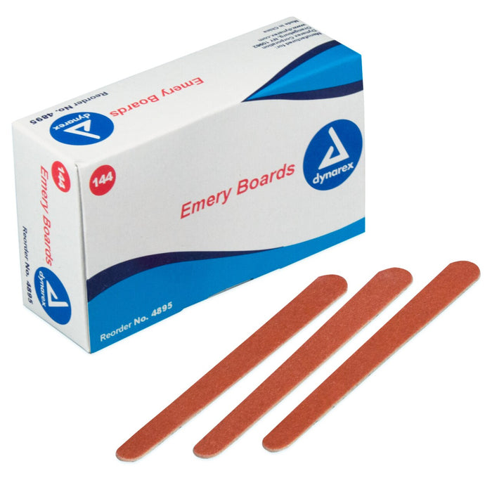 Dynarex Emery Boards - BOARD, EMERY, 2SIDED, 4.5", (144/BX, 24BX / CS) - 4895