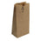 Strauss Paper  Paper Bag 5"x3-1/8"x9-3/4" #4 Brown 500/Pk 500/Pk