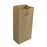 Strauss Paper  Paper Bag 7-1/16x4-1/2x13-3/4 #12 Brown 500/Pk 500/Pk